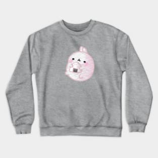 Cute rabbit sushi Crewneck Sweatshirt